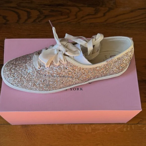 Kate Spade Pink Sneakers - Picture 2 of 5